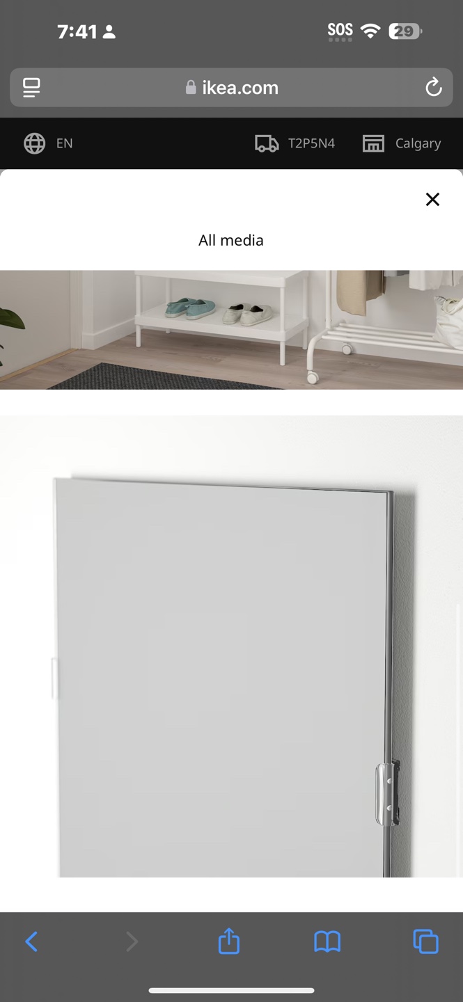 IKEA LÄRBRO Mirror 48x120 cm - photo 5