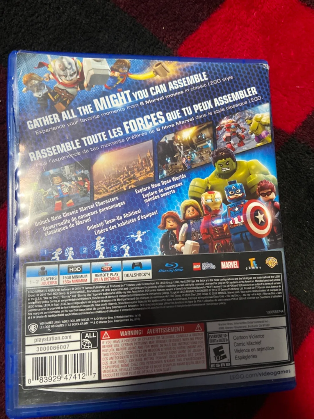 LEGO Marvel Avengers PS4 image indicator(3)
