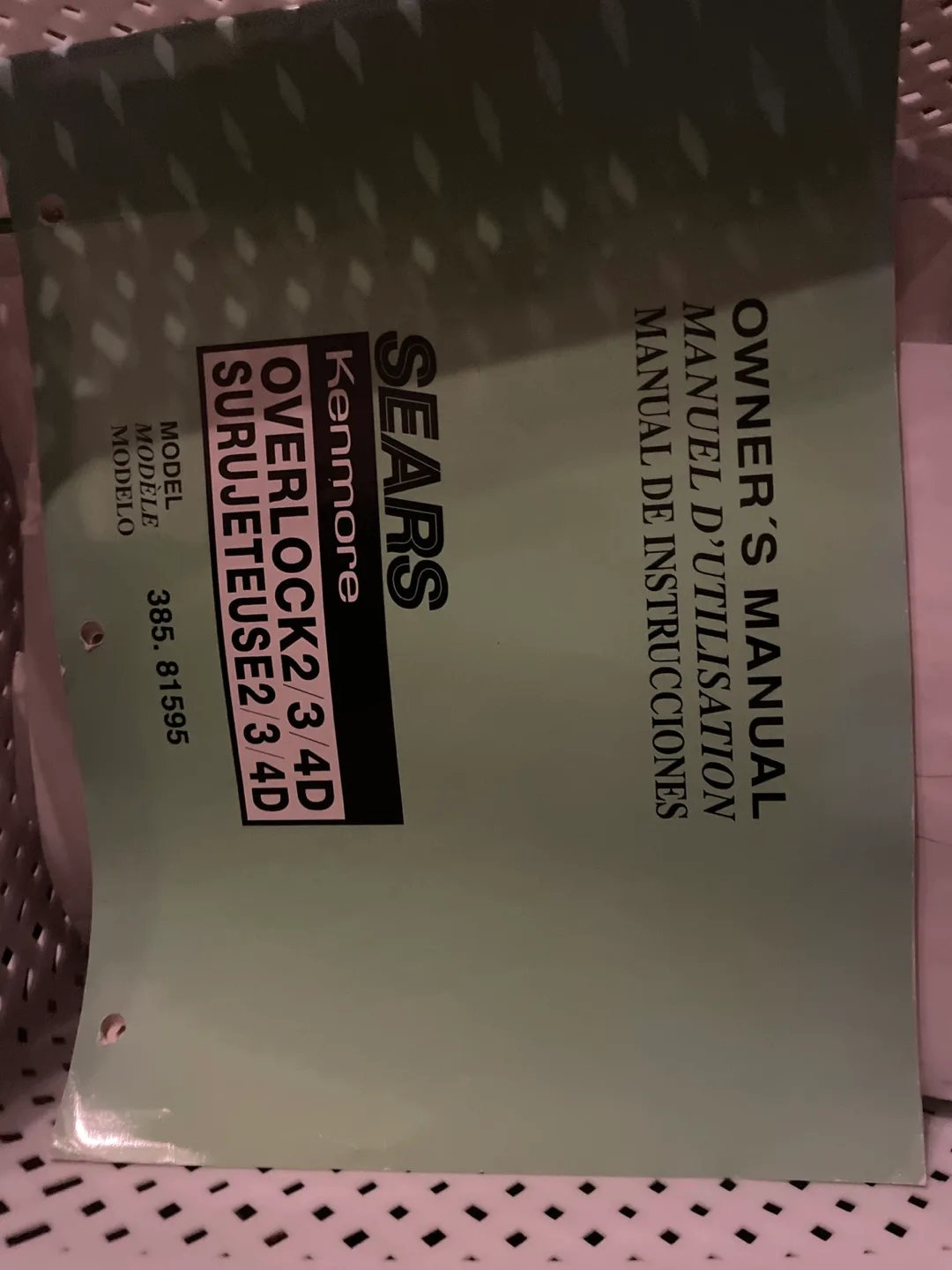 Kenmore Overlock Sewing Machine MOVING 15th image indicator(2)