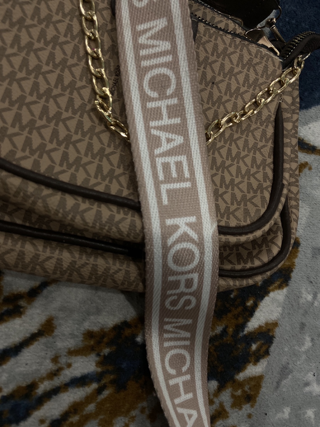 Michael Kors Brown Signature Crossbody Bag - photo 3