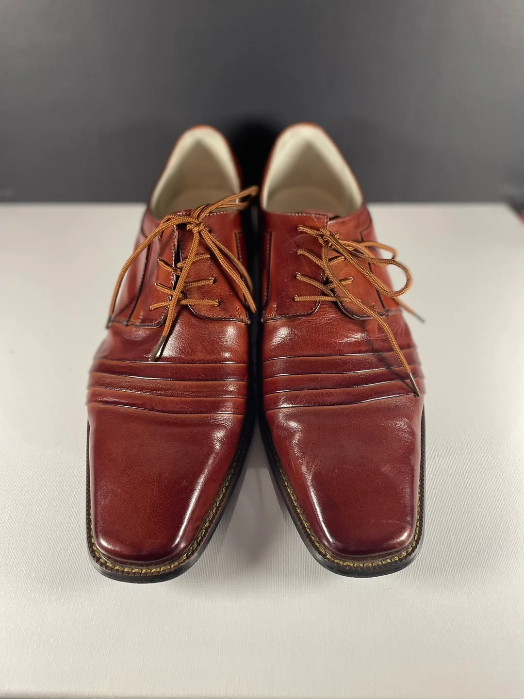 Stacy Adams Men's Leather Dress Shoes Size 10 image indicator(2)