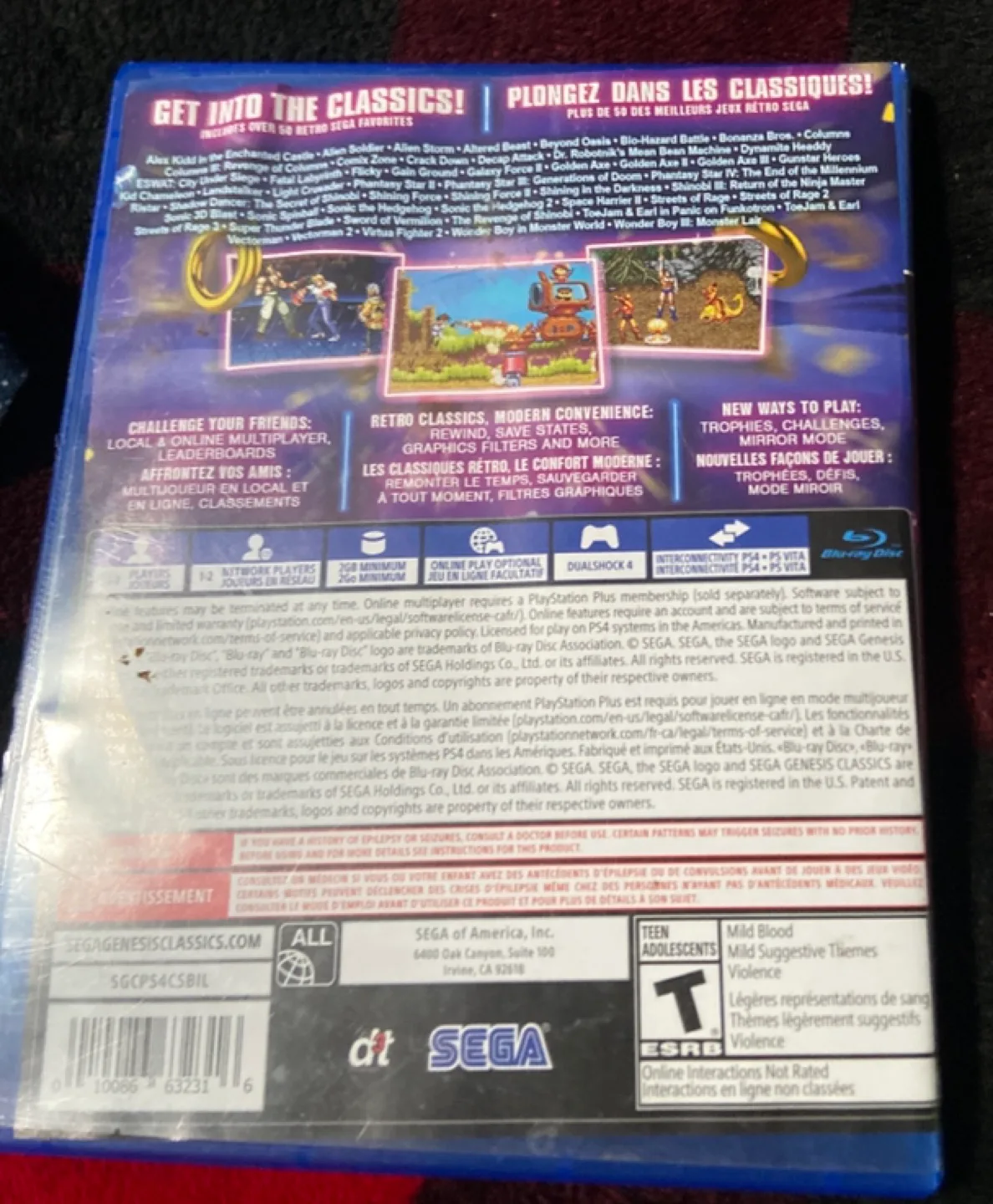 Sega Genesis Classics - PS4 image indicator(3)