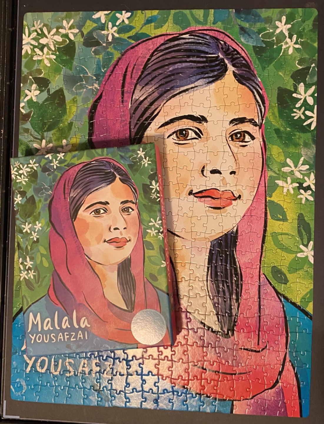 Puzzle 500 pieces - Malala Yousafzai