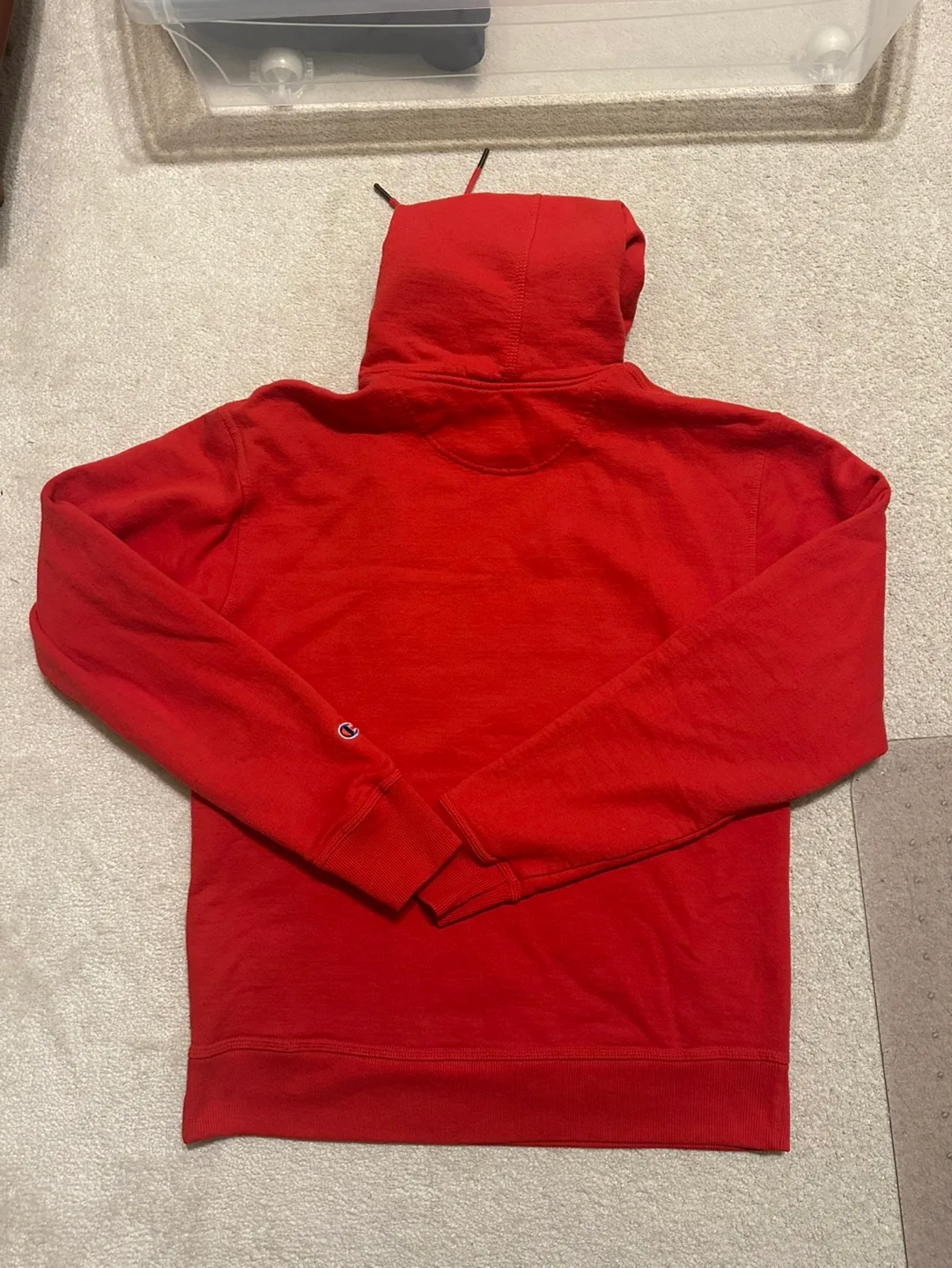 Champion Red Hoodie image indicator(4)