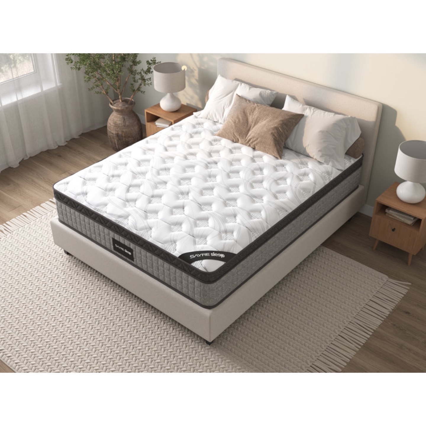 Sayre Sleep Diamond 12 Inch Queen Mattress - photo 3