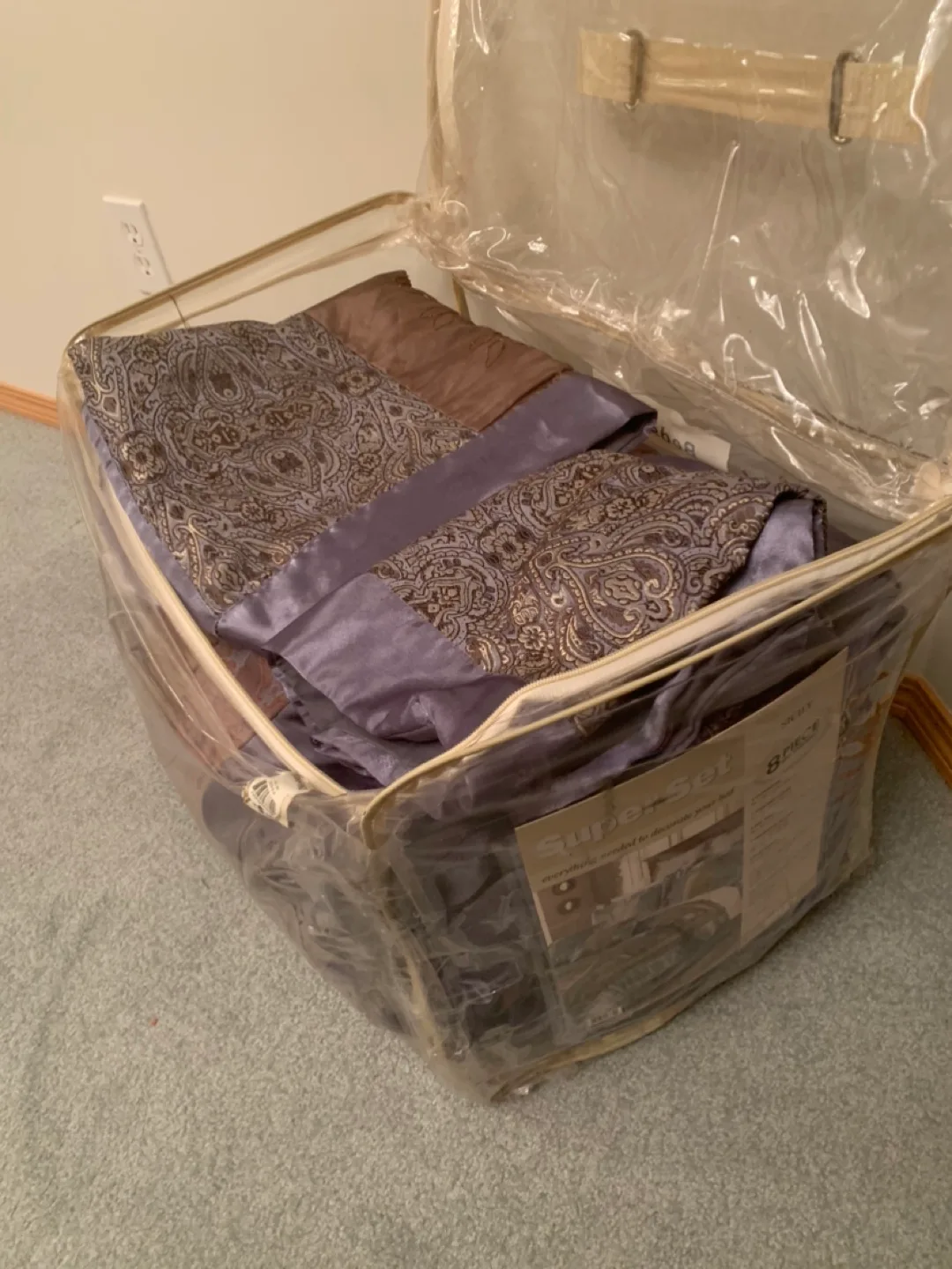 Next Home Quilt Set with bed skirt and 2 pillows image indicator(3)