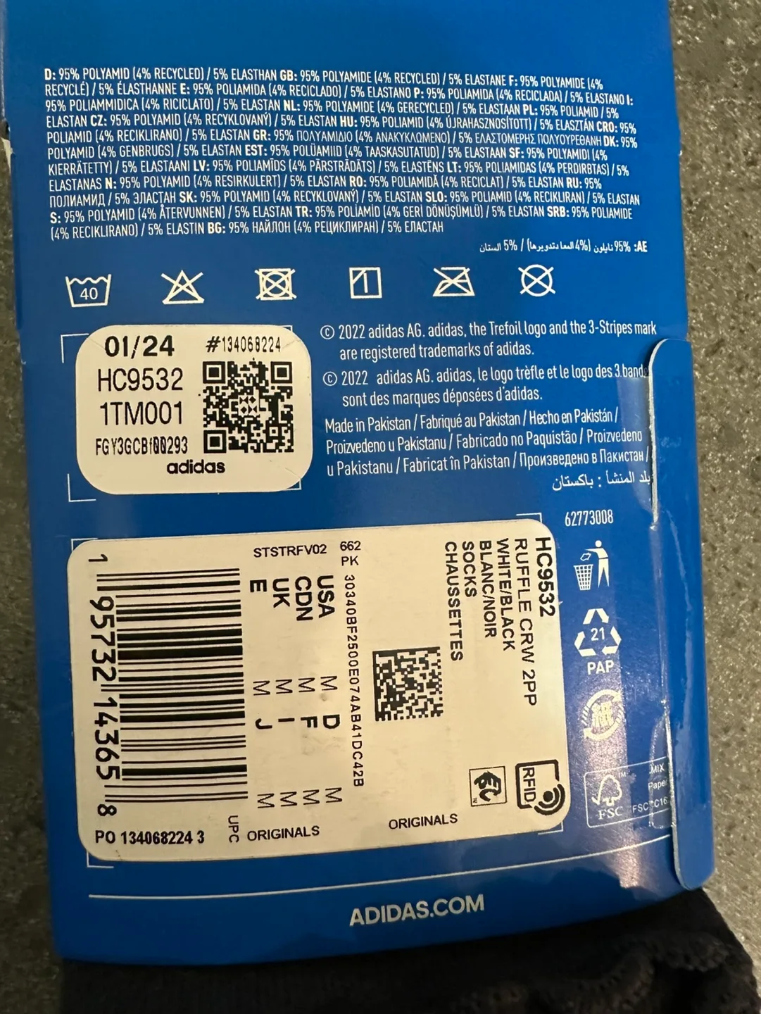 Adidas Ruffle Socks. image indicator(9)