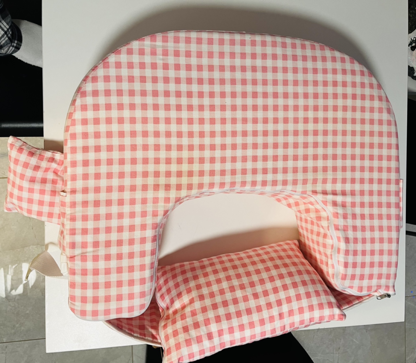 Nursing Pillow with cover and belt - photo 2