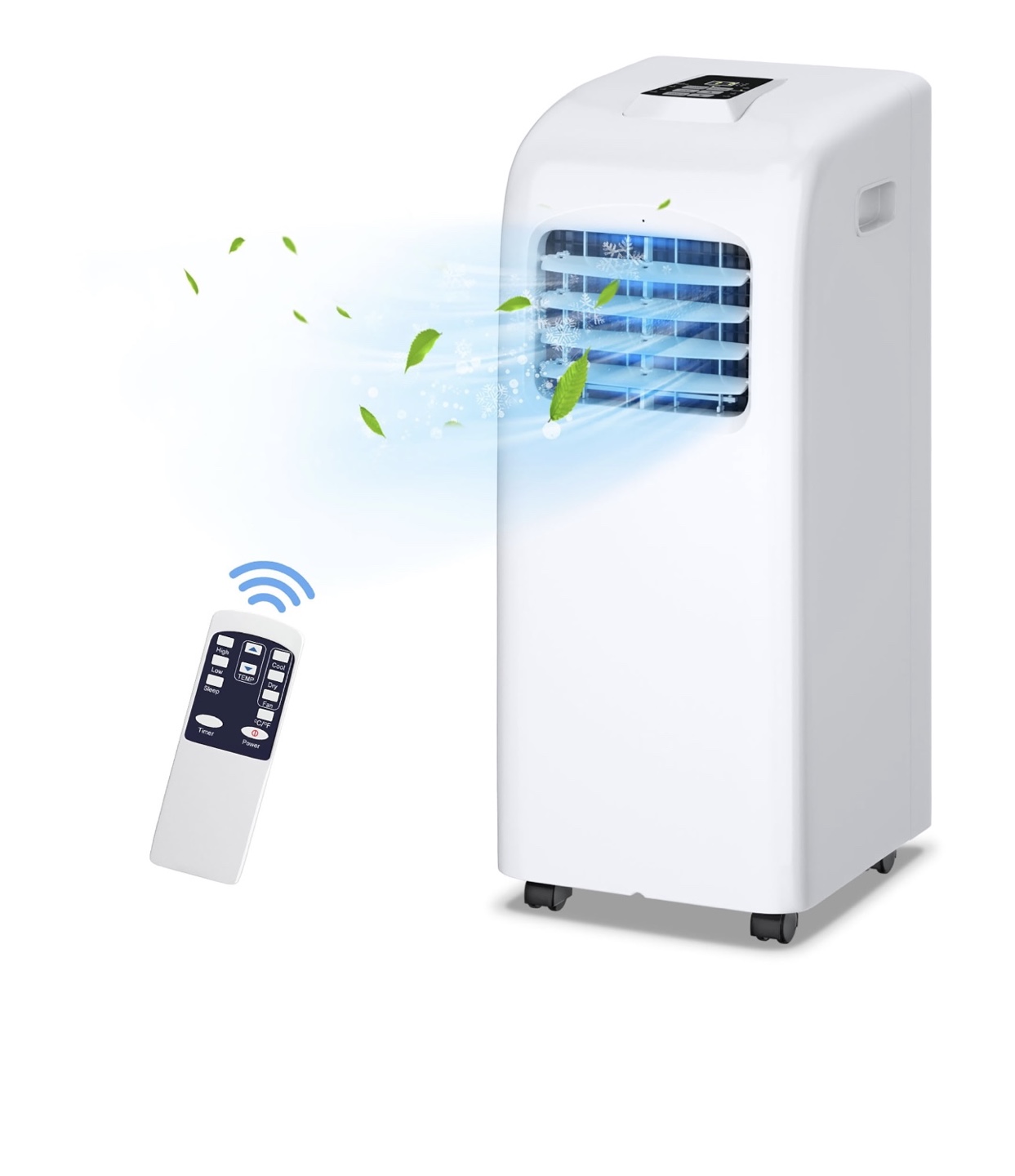 Portable Air Conditioner with Remote and window kit