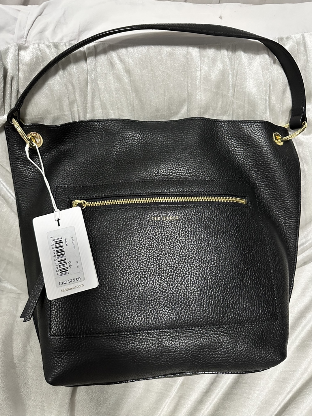 Ted Baker London Black Leather Bag