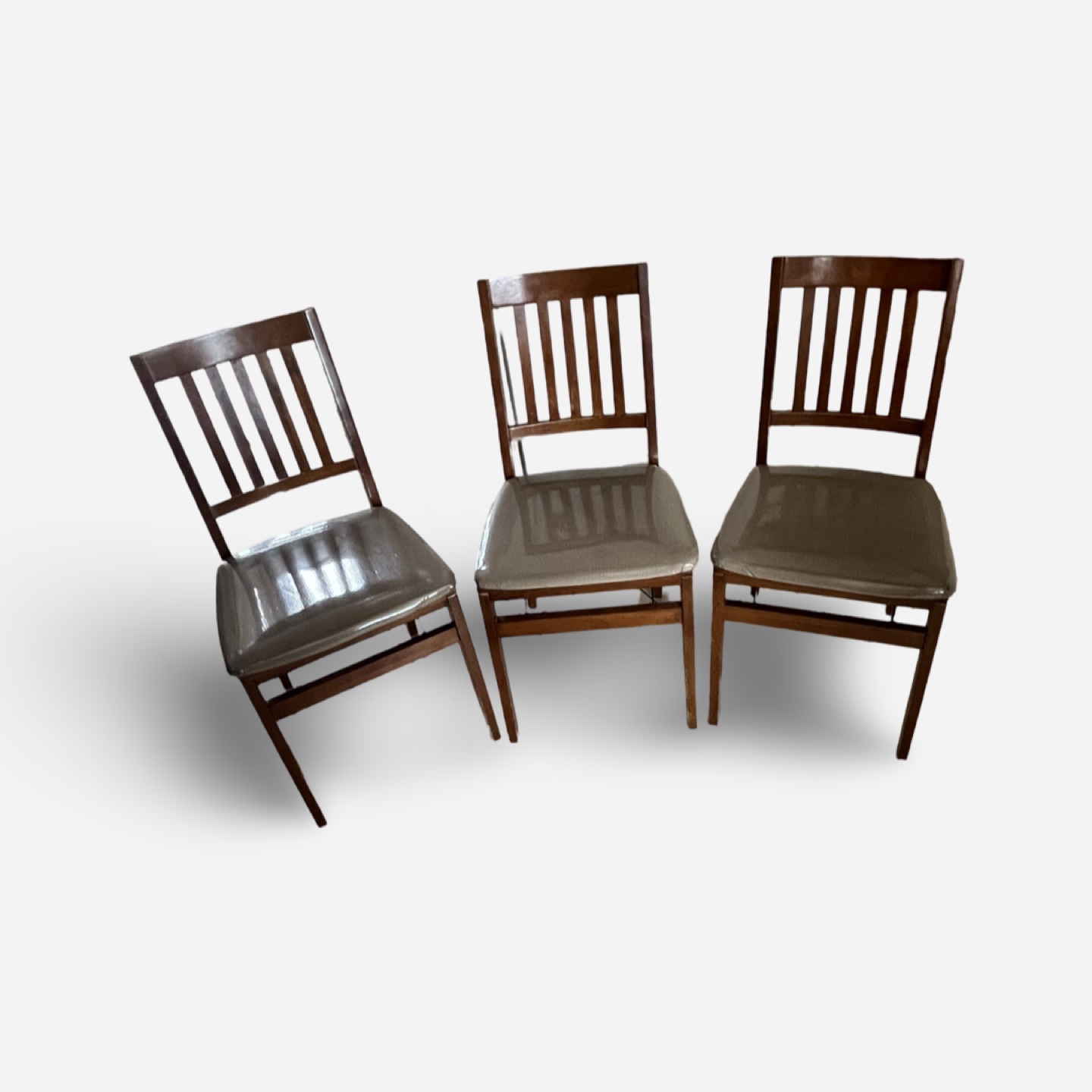Wooden folding chairs - photo 5