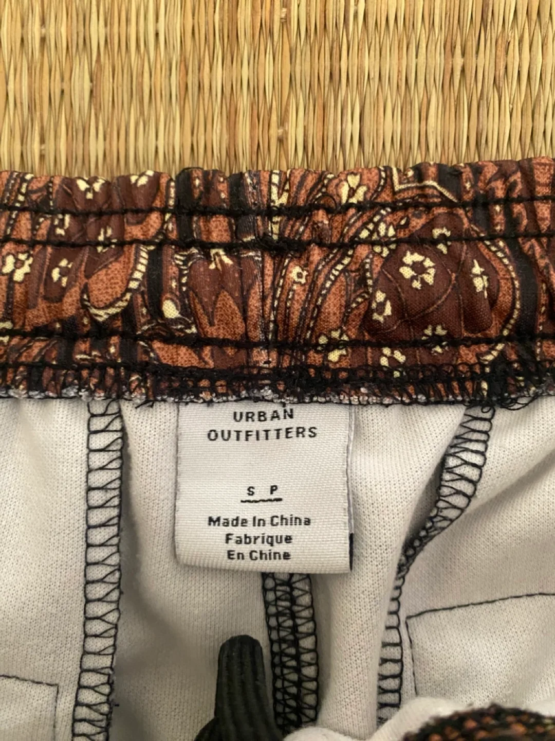 Urban Outfitters Brown Floral Track Pants image indicator(5)