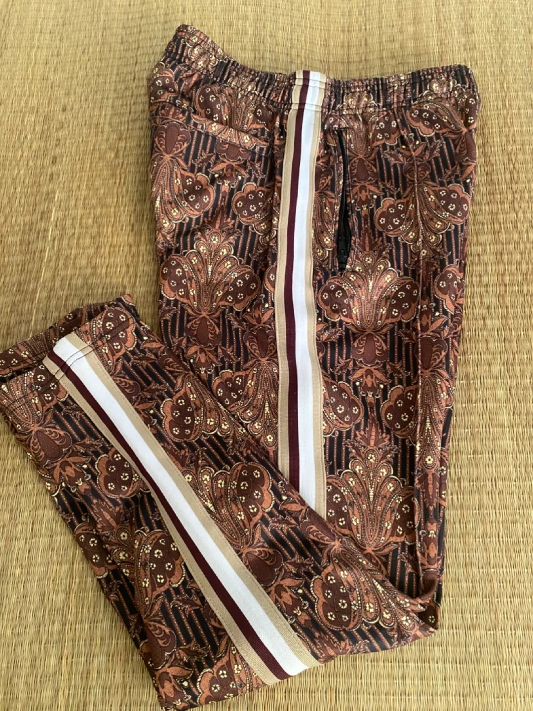 Urban Outfitters Brown Floral Track Pants image indicator(2)