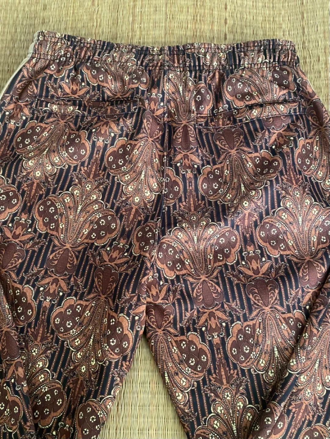 Urban Outfitters Brown Floral Track Pants image indicator(4)