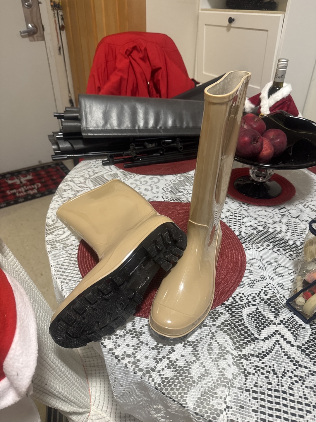Tan Rain Boots - photo 2