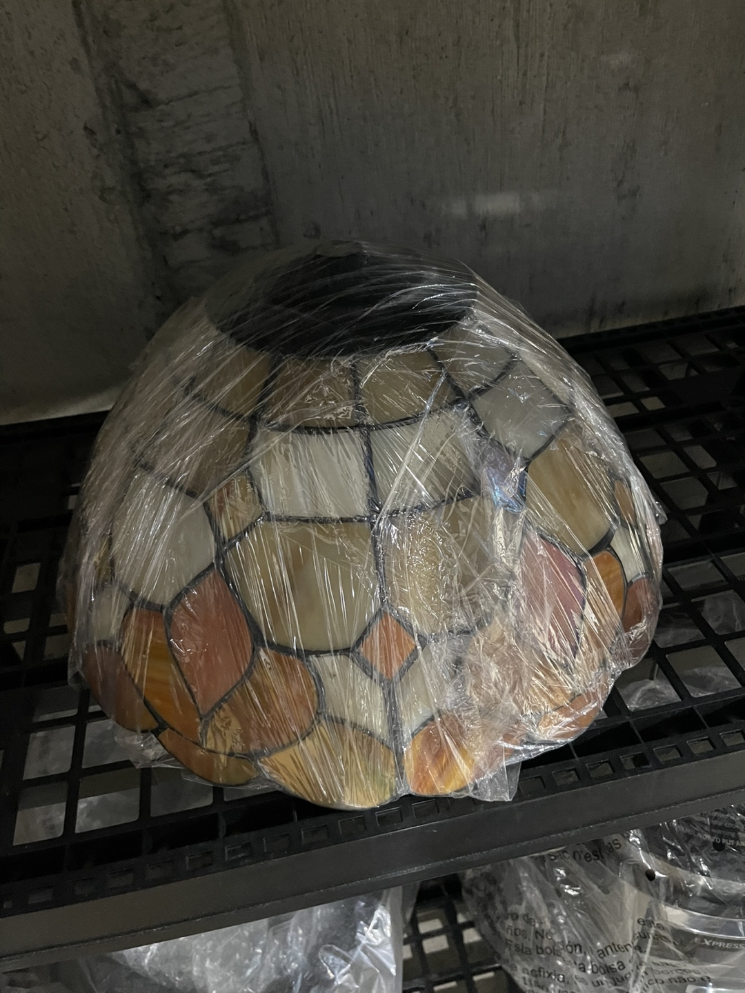 Mosaic design lamp shade