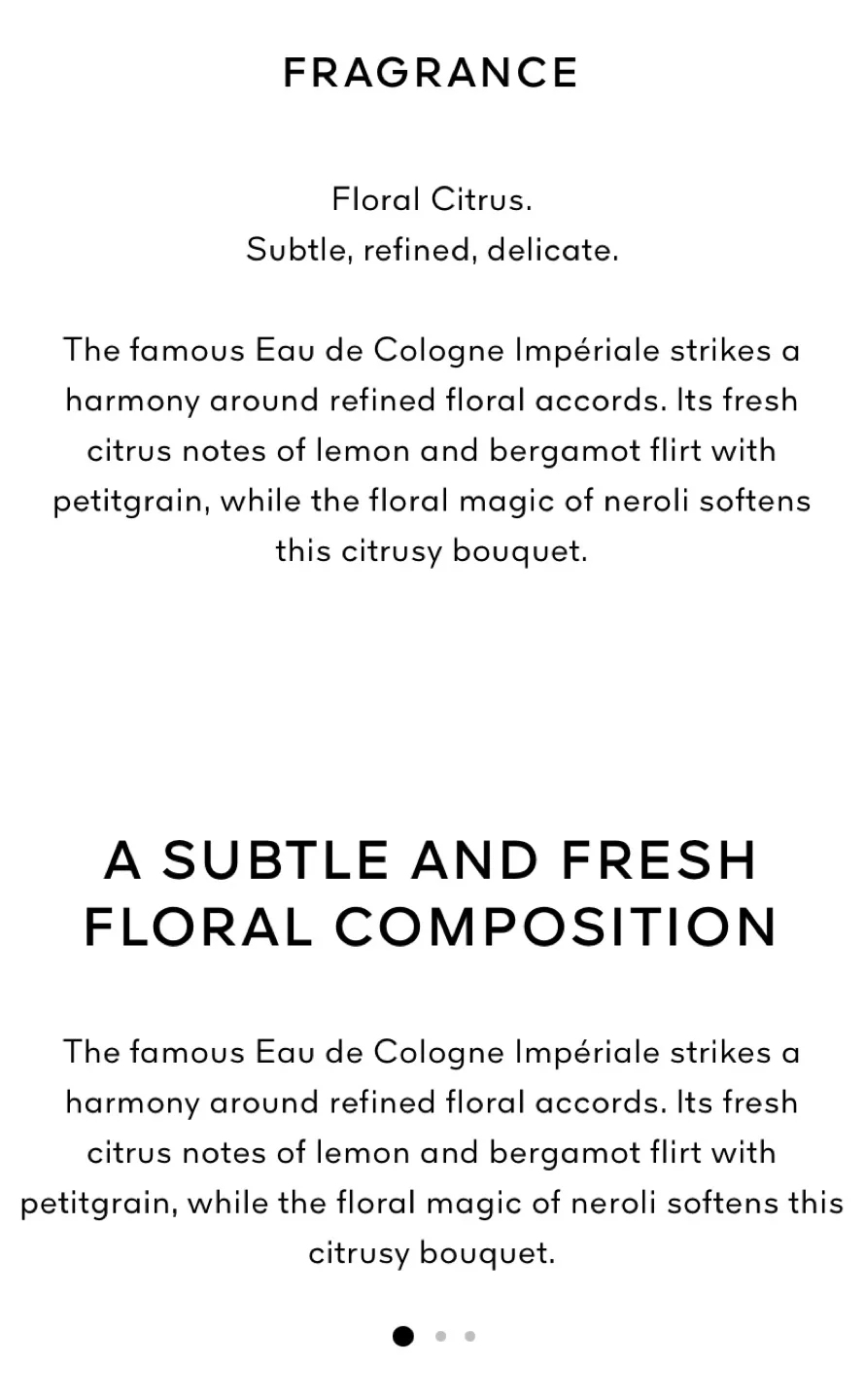 Guerlain Eau de Cologne Imperiale 100ml image indicator(8)