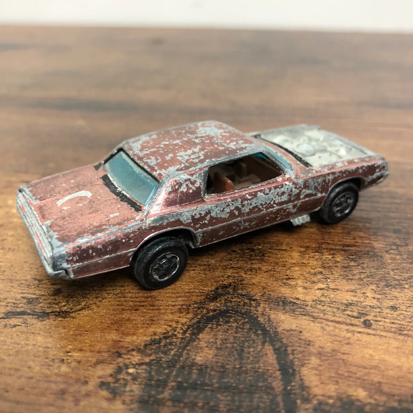 Vintage Original Hot Wheels Redline 1968 Custom T-Bird image indicator(4)