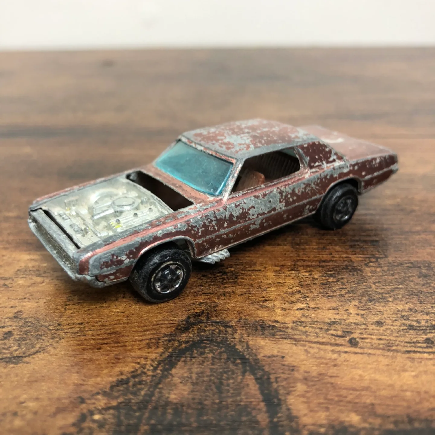 Vintage Original Hot Wheels Redline 1968 Custom T-Bird image indicator(2)