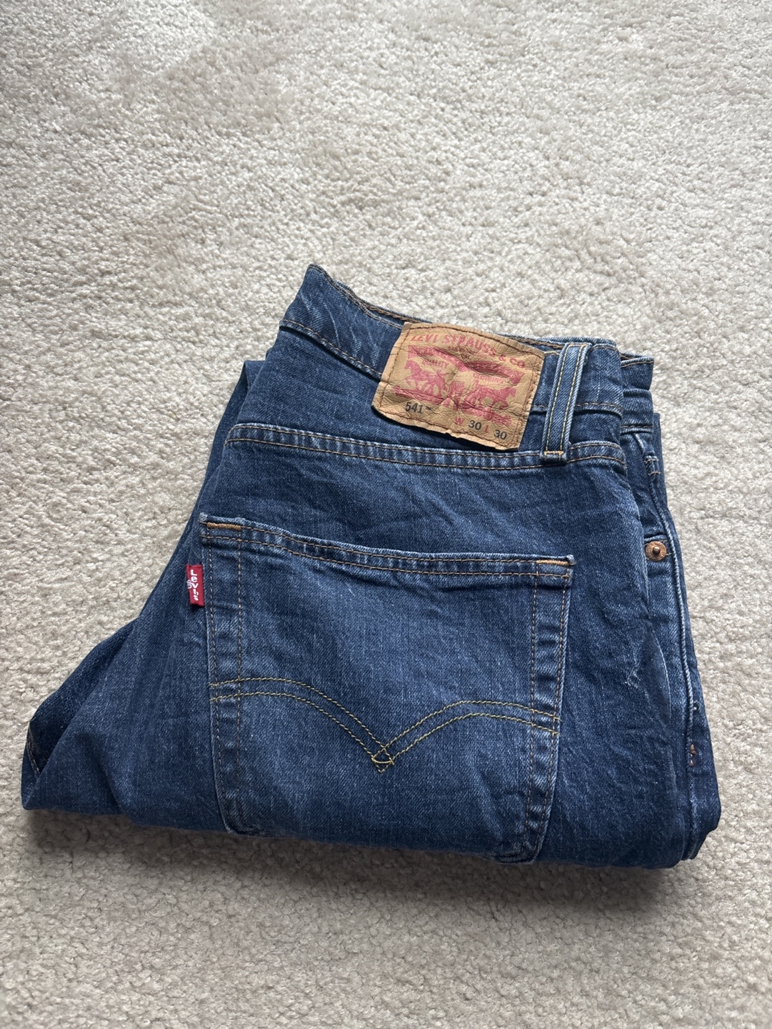 Men’s Levi's 541 Straight Jeans Size W30 L30