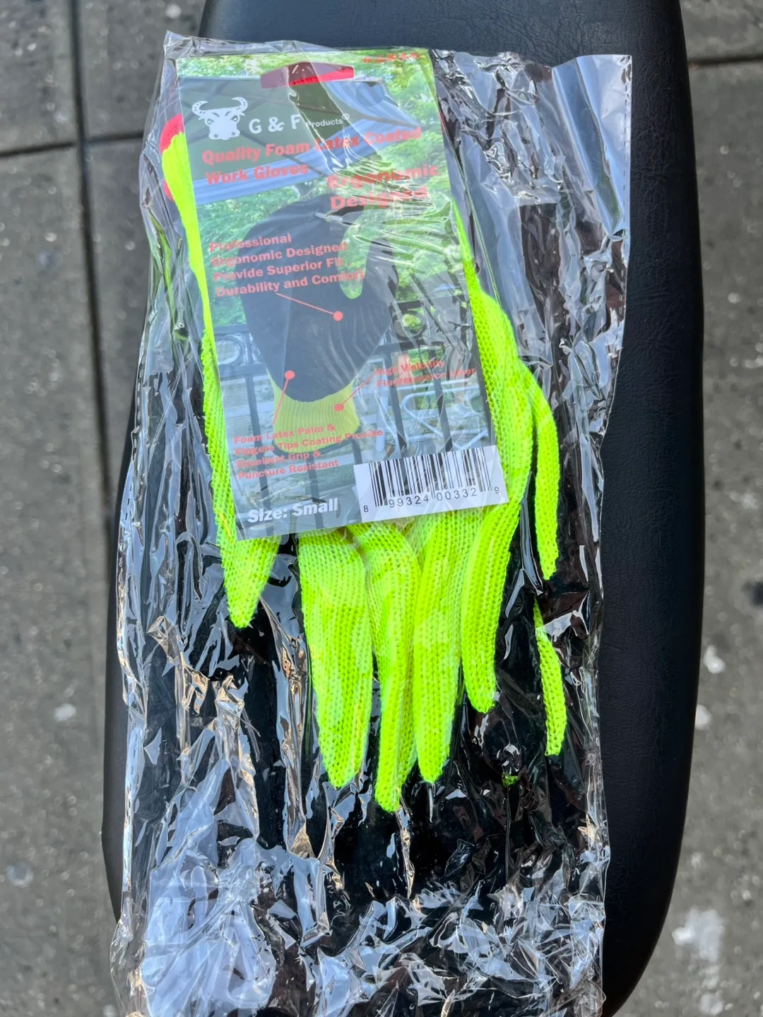 #freecycle G&F Products Quality Foam Latex Work Gloves, Small image indicator(2)