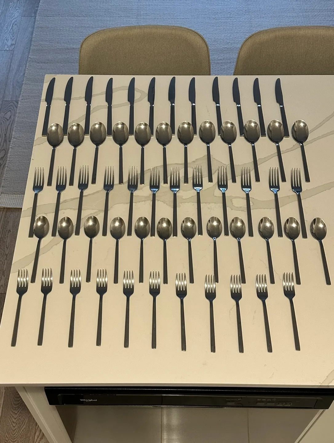 59 Piece Stainless Steel Cutlery Set image indicator(3)