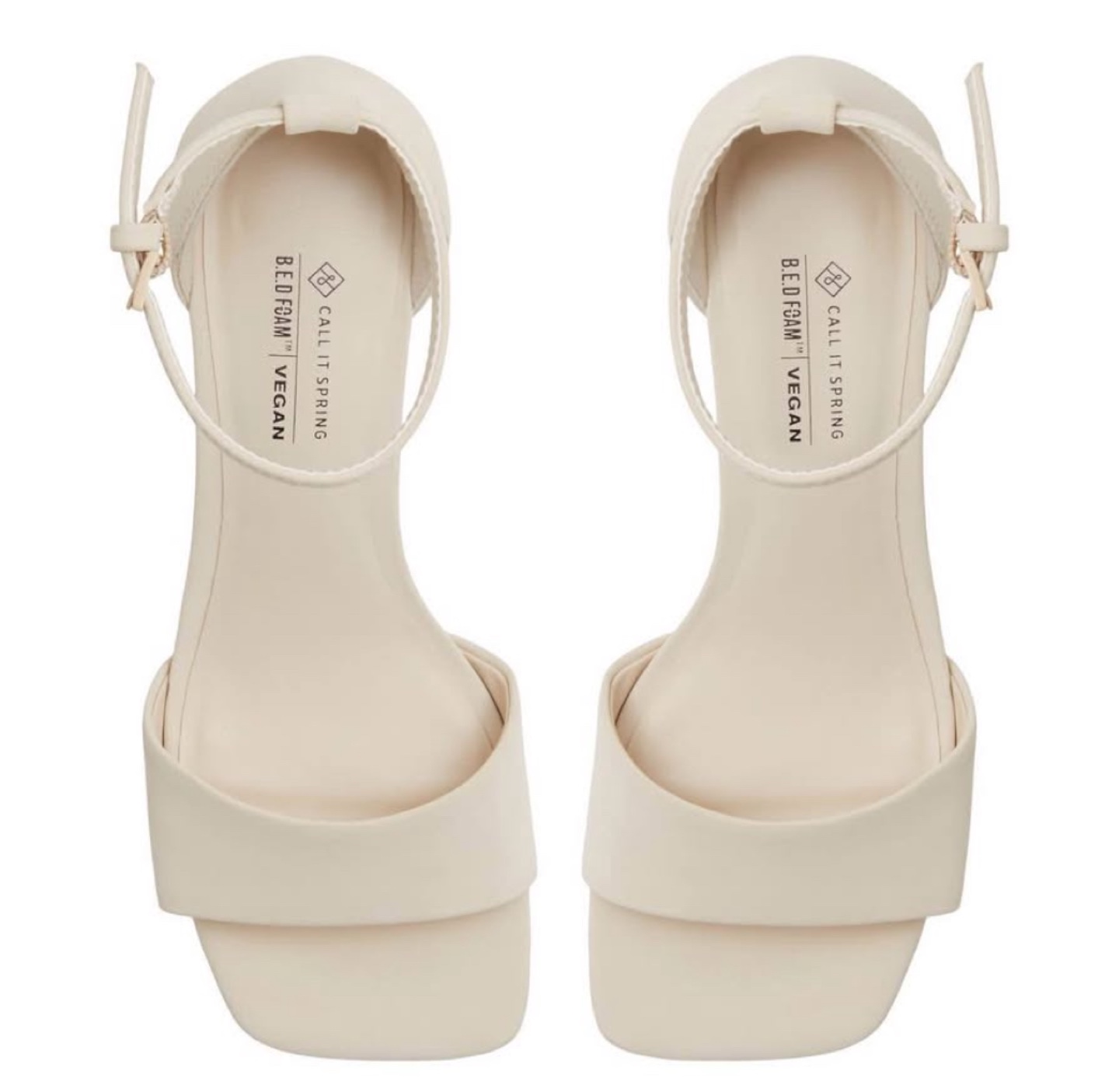 Call It Spring Vegan Block Heel Sandals