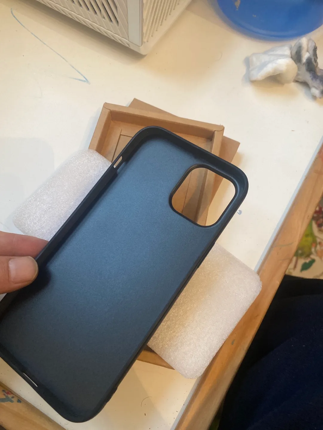 Black iPhone 12 Pro Max Case #freecycle image indicator(2)