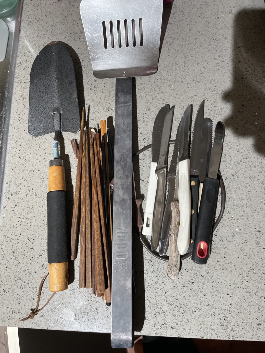 Weber BBQ Tools and Utensils #freecycle