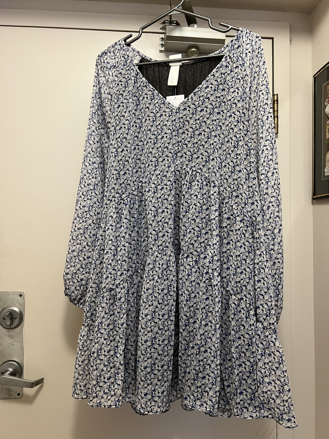 Floral Print Mini Dress