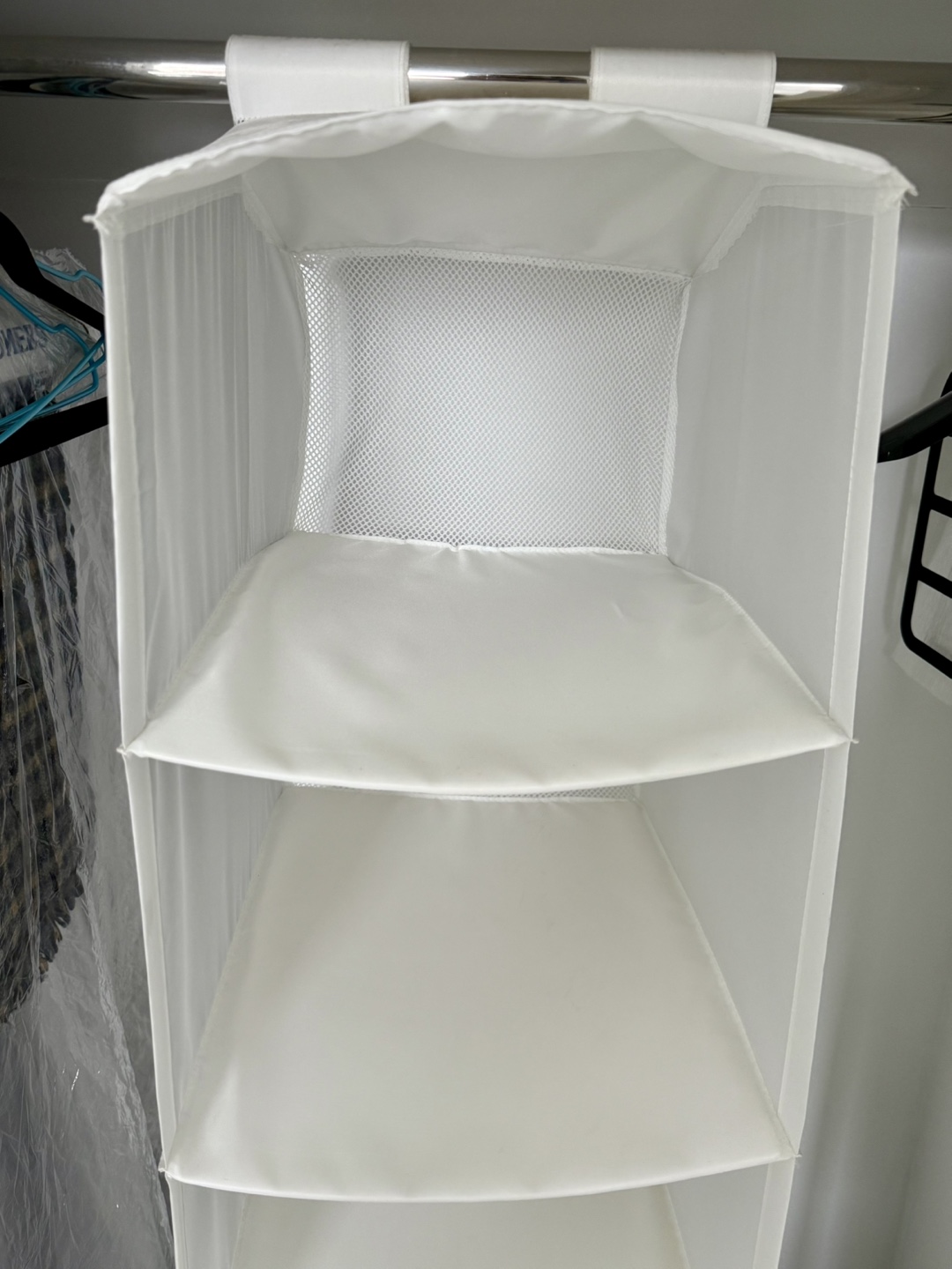 IKEA White Closet Hanging Organizer - photo 4