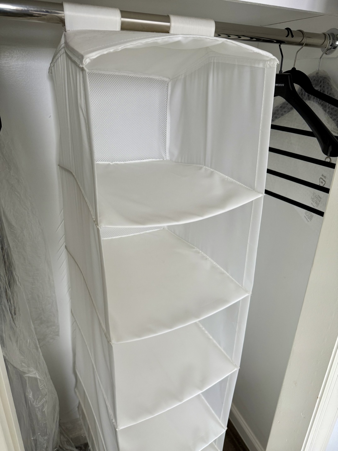 IKEA White Closet Hanging Organizer - photo 2