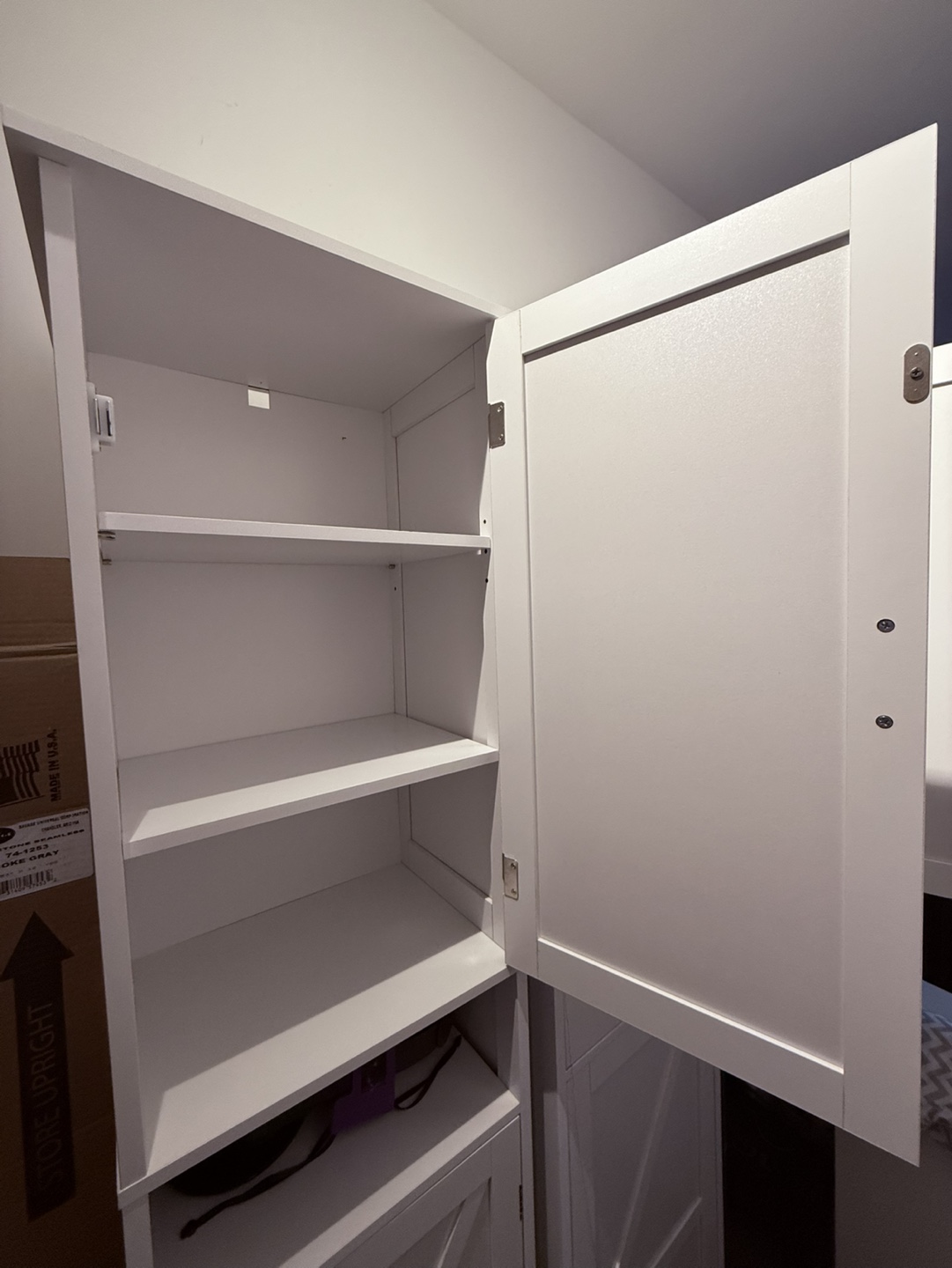 2 White Storage Cabinet - photo 2