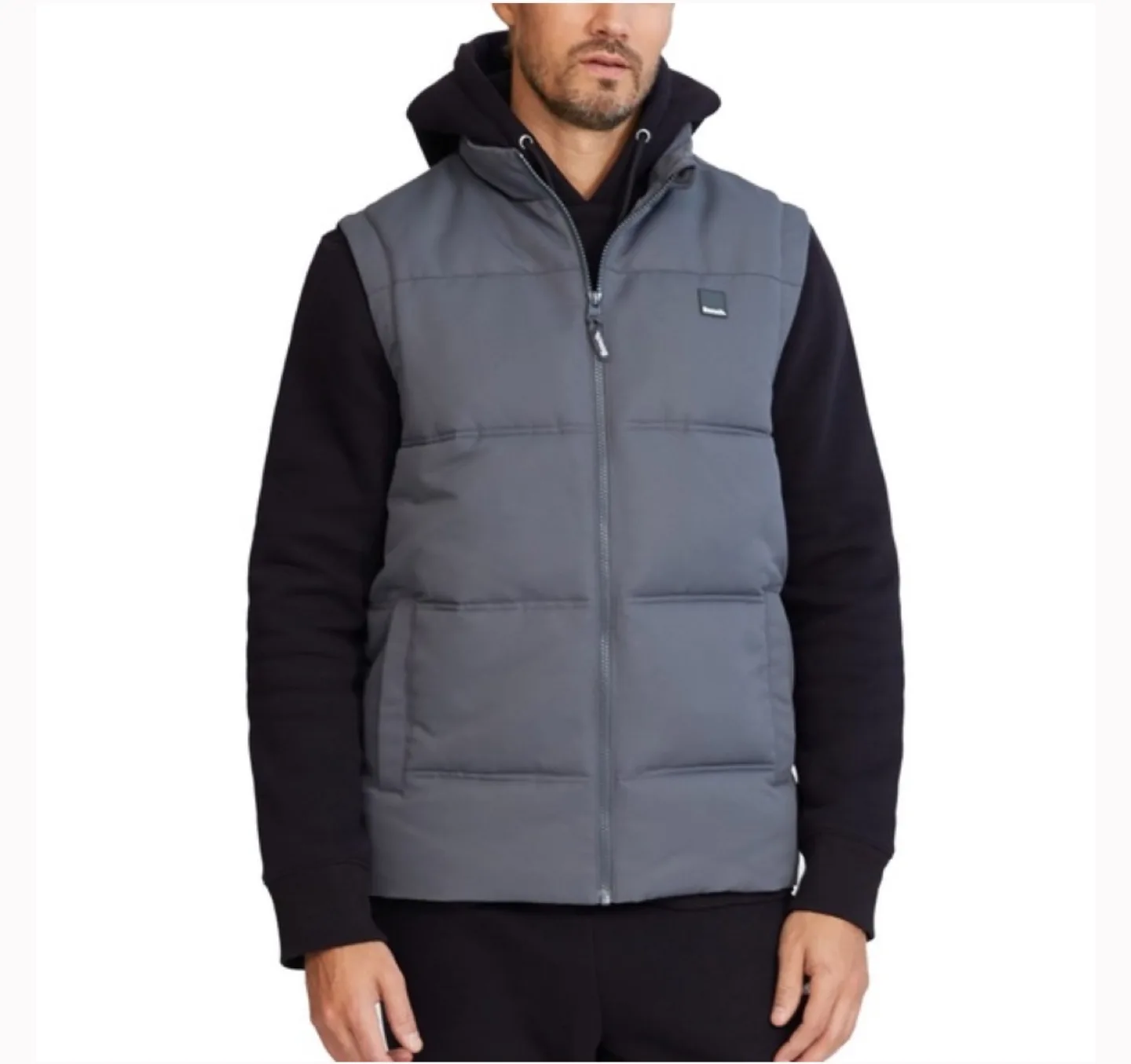 Bench Men's Puffer Vest (Grey) image indicator(5)
