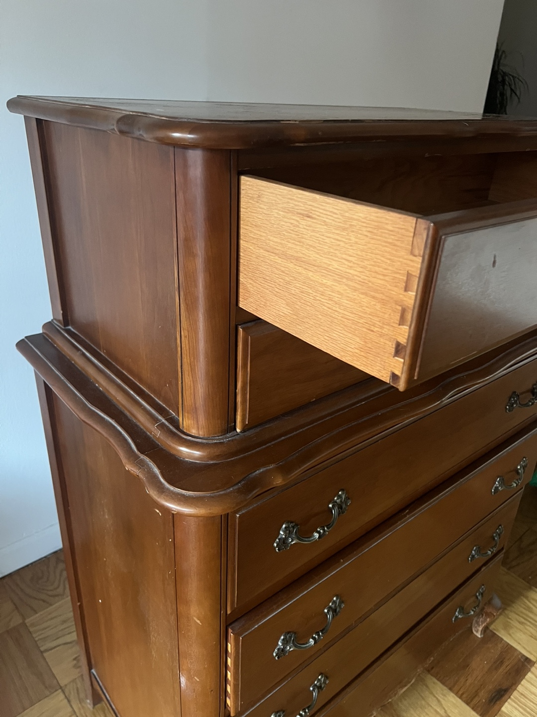 Vintage Wooden Chest of Drawers - photo 2