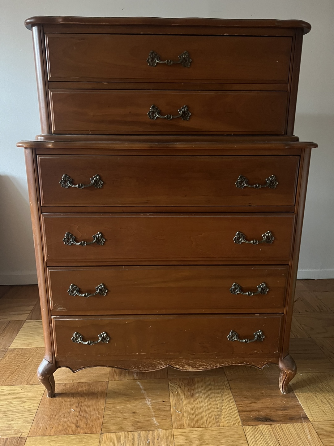 Vintage Wooden Chest of Drawers