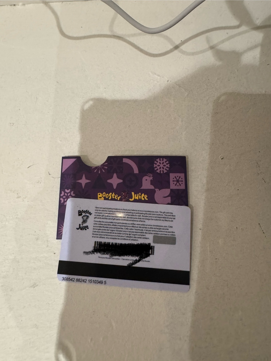 Booster Juice Gift Card ($20 value) - $15 - photo 4