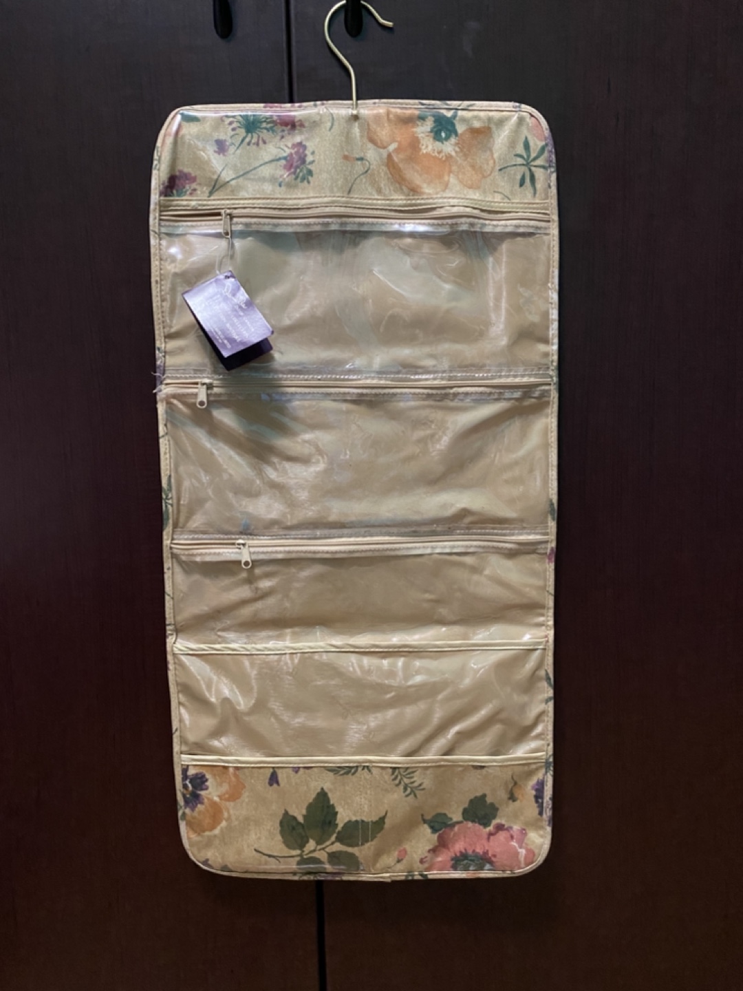 Hanging Travel Cosmetic Bag with Multiple Compartments