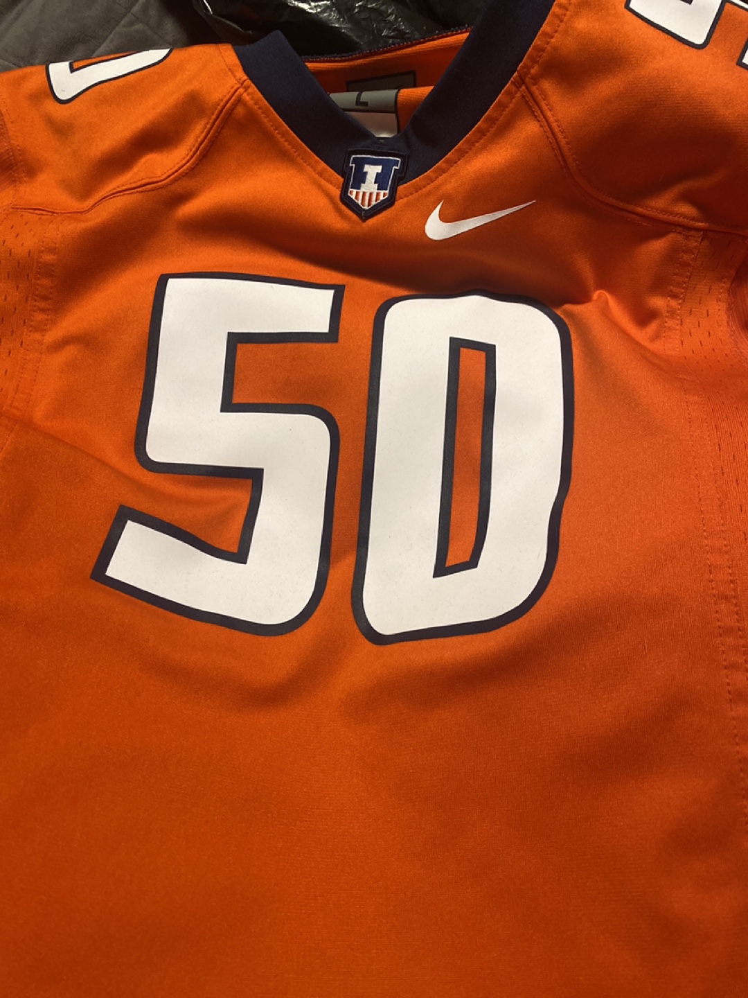 Nike Illinois Football Jersey Size L