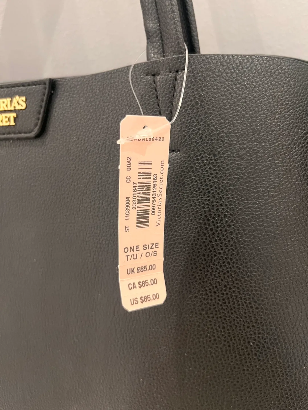 Victoria's Secret Black Fringe Tote Bag image indicator(4)