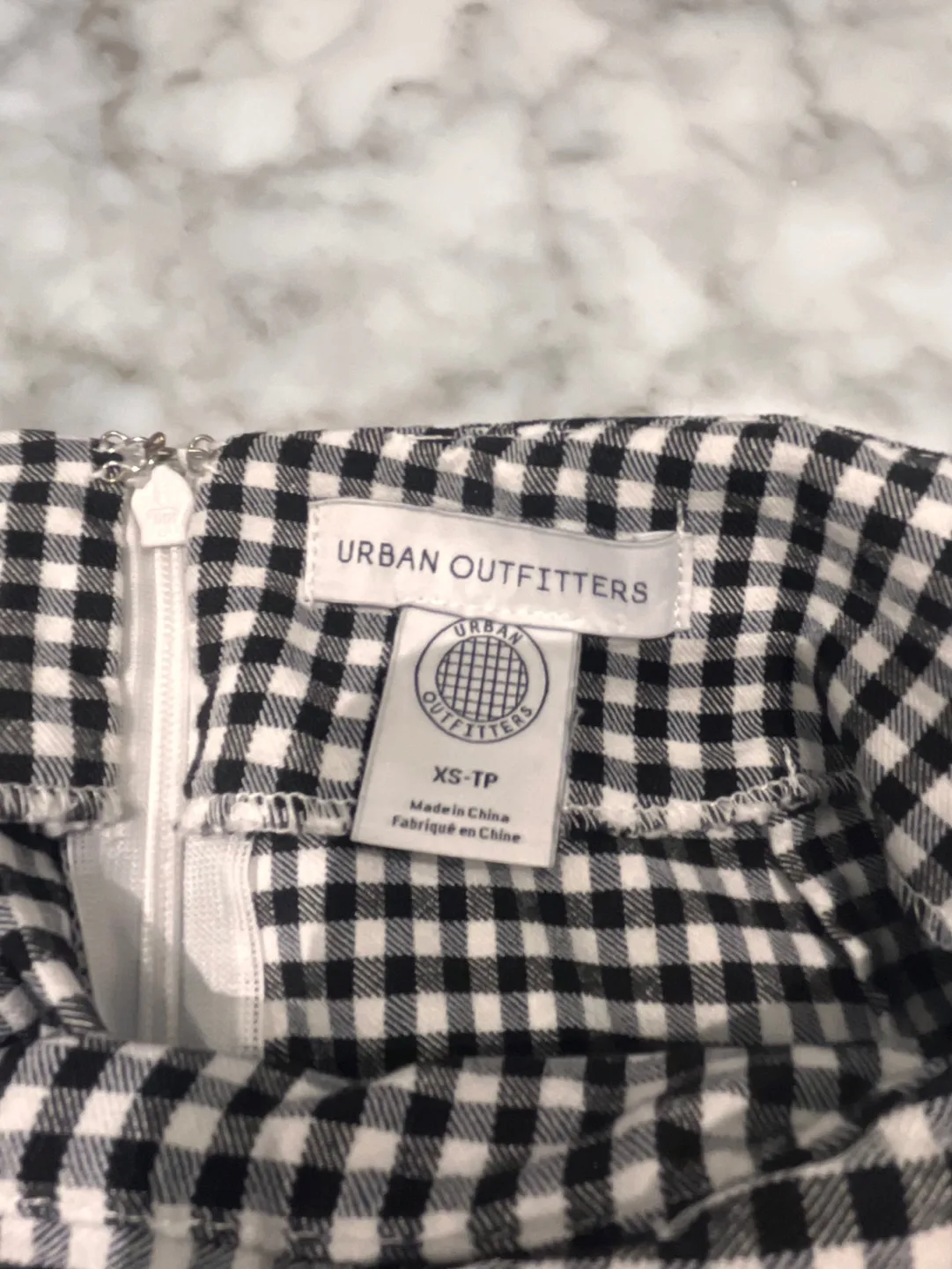 Urban Outfitters Gingham Mini Skirt image indicator(3)