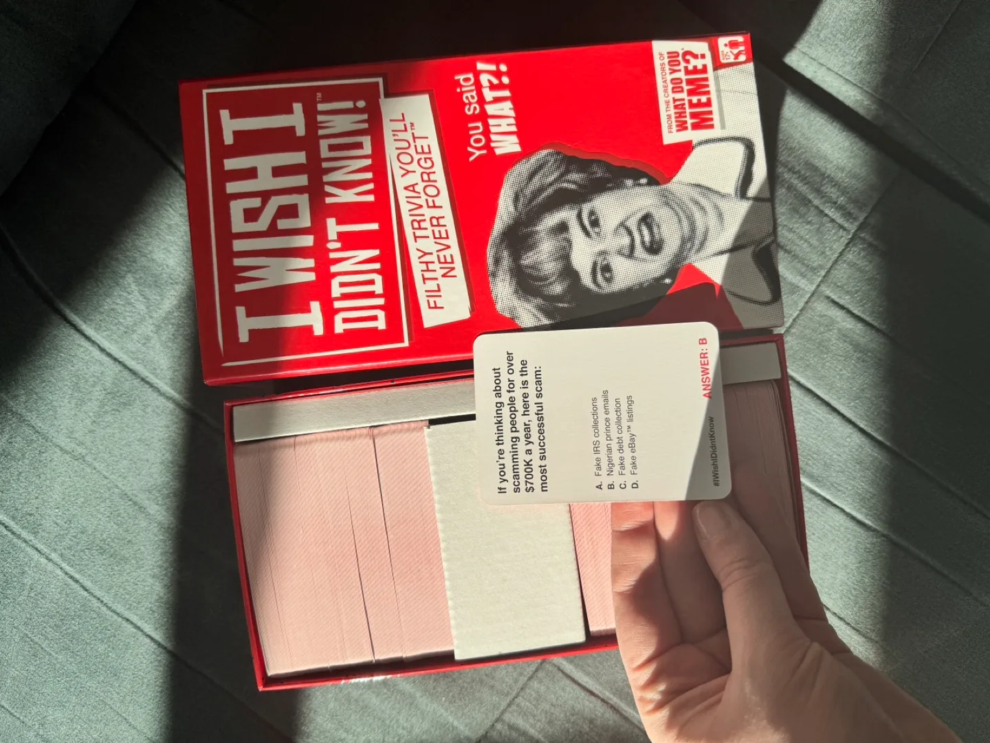 I Wish I Didn't Know! -  Trivia Game #freecycle image indicator(4)