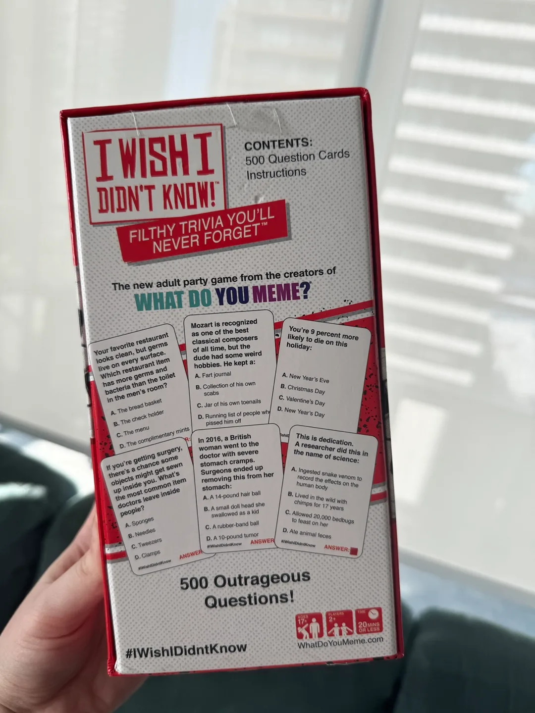 I Wish I Didn't Know! -  Trivia Game #freecycle image indicator(2)