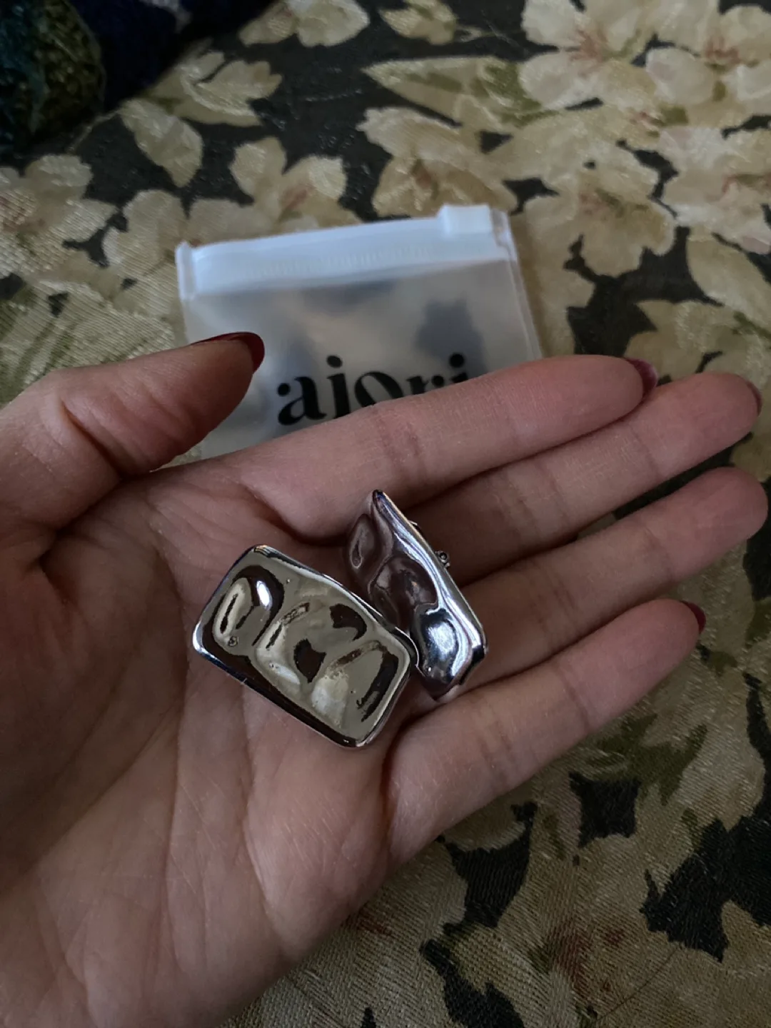 Aiori Silver Clip-on Earrings #freecycle thumbnail