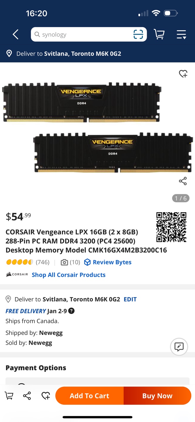 Corsair Vengeance LPX 16GB (2 x 8GB) 288-Pin PC RAM DDR4 3200MHz - photo 3