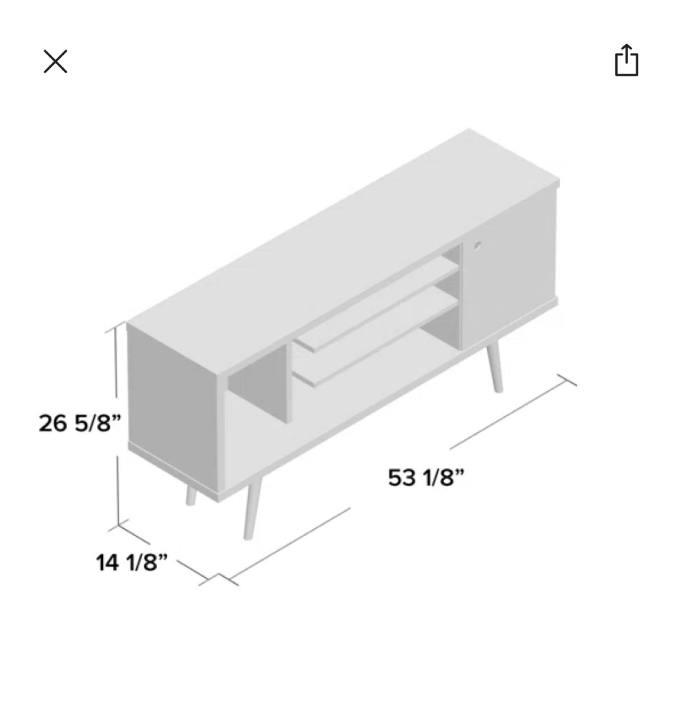 Darry TV Stand by Zipcode Design - photo 2