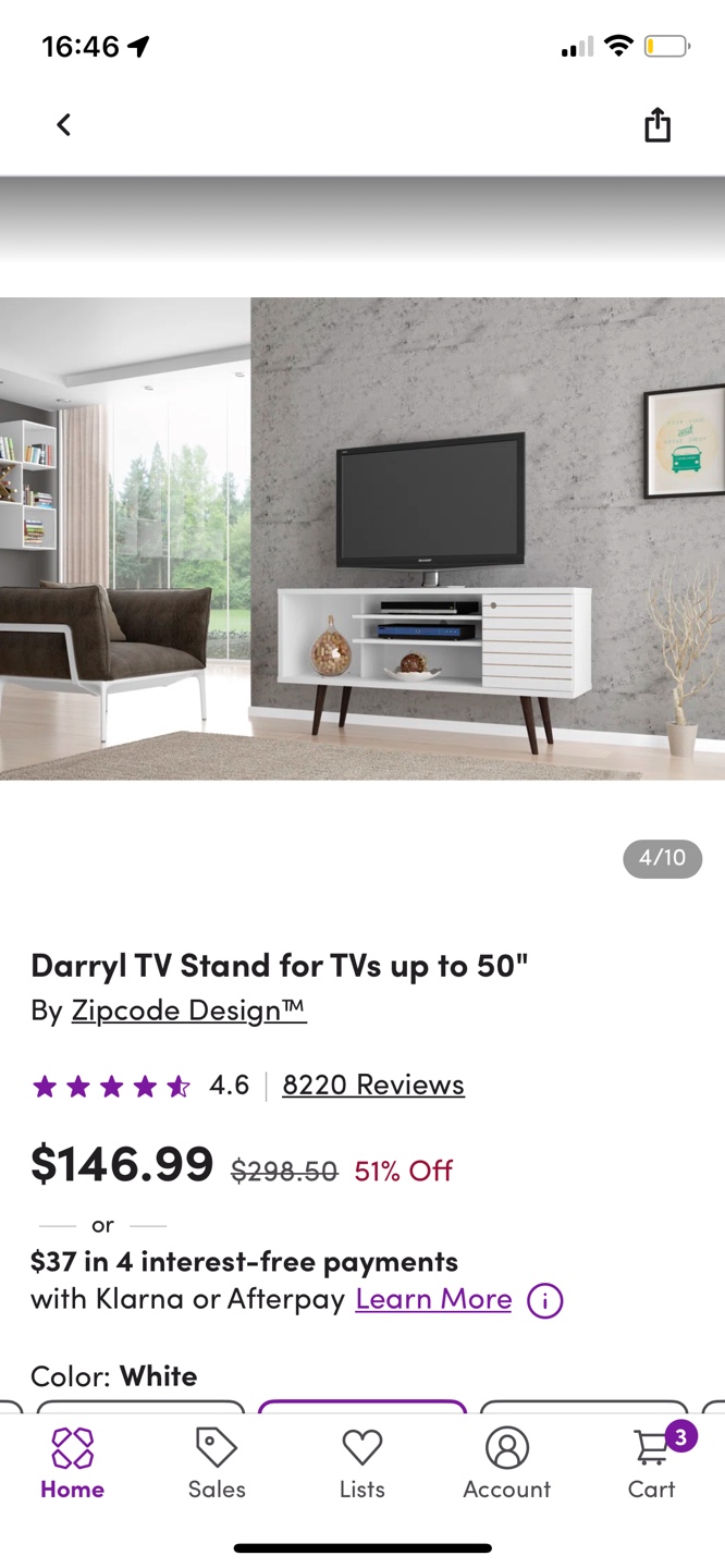 Darry TV Stand by Zipcode Design
