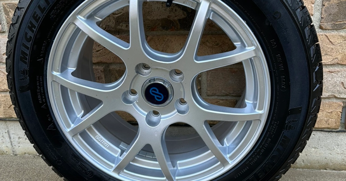 Snowdrift Rep Rims Michelin X-Ice Snow Tires and Rims (Set of 4) | Karrot