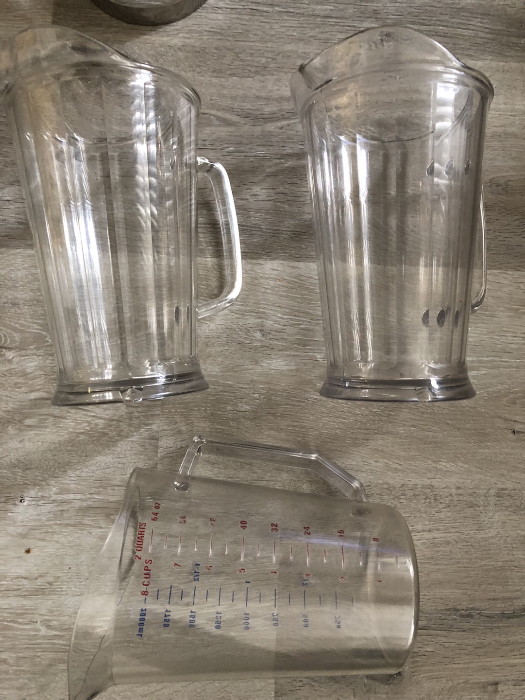Water/Juice Pitchers