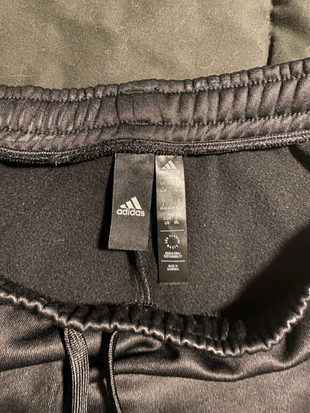 Womens Adidas Black Hoodie and Sweatpants Set image indicator(5)